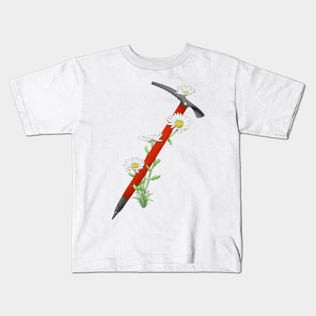 Ice Axe Kids T-Shirt by mailboxdisco